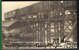 KRIEGSBAHN BAJOHREN - BRÜCKE BEI SKUDY -  - Ostpreussen