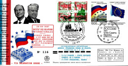RELATIONS INTERNATIONALE FRANÇE / RUSSIE - . J.CHIRAC - BORIS ELTSINE - Cartas & Documentos