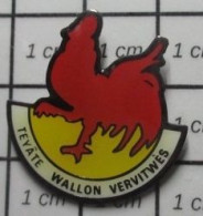 11158B Pin's Pins / Beau Et Rare / ANIMAUX / COQ DE COMBAT TEYATE WALLON VERVITWES - Animals