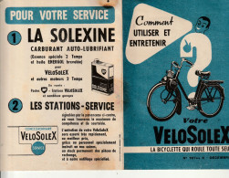 Comment Utiliser Et Entretenir Votre VELOSOLEX - Publicités