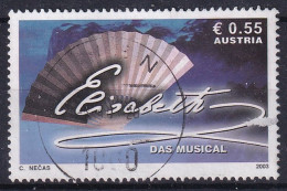 € 0.55 AUSTRIA  DAS MUSICAL 2003  C. NEČAS - Oblitérés