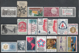 1956-1979 US POSTAGE SET OF 19 USED STAMPS - Used Stamps
