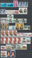 1981-1990 US POSTAGE LOT OF 44 USED STAMPS - Gebraucht