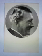Der Führer Und Vater Des Volkes! (Porträt Im Profil) - Propagandapostkarte Von Hitler, Adolf - Unclassified