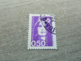 Marianne De Briat - 50c. - Yt 2619 - Violet-rouge - Oblitéré - Année 1990 - - 1989-1996 Marianne (Zweihunderjahrfeier)