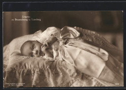 AK Babyfoto Des Erbprinz Von Braunschweig  - Royal Families