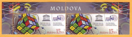 2019 Moldova Moldavie  International Year. Mendeleev. Russia. Periodic Table. UNESCO 2v Mint - UNESCO
