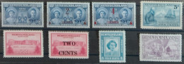 Terranova: Visita Real . Año - 1939 (Rey George VI - Reina Elizabeth). Nuevos Con Charnela - Mui Buenos Ejemplares. - Unused Stamps