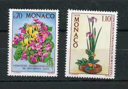 MONACO: FLORE - N° Yvert 984+985** - Nuovi