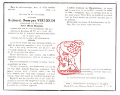 DP Richard Georges Verroken ° Berchem Kluisbergen 1897 † Mortsel 1963 X Anna Heynickx // De Deken - Santini