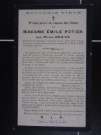 Marie Degive épse Potier Ciney 1910 à 52 Ans  /2/ - Santini