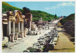 CPSM / CPM 10.5  X 15 Turquie Türkiye (175) Perle De La Mer Égée IZMIR EPHESE Temple D'Hadrien Et Voie Curetiae - Turkey