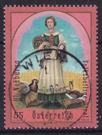 Hl Notburga  Volksheilige Tirol 55 M. SCHOLZ Österreich 2008 CACHET WIEN - Oblitérés