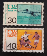 Germany - 1974 - # 811/12 - FOOTBALL - Used - 1974 – West-Duitsland