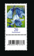 BRD/Bund MiNr. 3432 Hasenglöckchen Naßklebend Nummeriert Rand - Unused Stamps