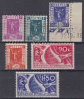 FRANCE EXPOSITION PARIS 1937 N° 322/327 NEUVE ** GOMME SANS CHARNIERE - COTE 130 € - Unused Stamps