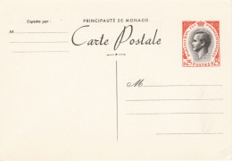 Monaco Entier Postal N° Y&T 35  1965  Carte Postale - Ganzsachen