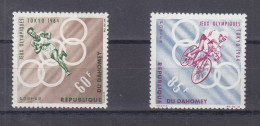 Jeux Olympiques - Tokio 64 - Dahomey - Yvert 211 / 2 ** - Cyclisme - Course à Pied - Valeur 5,50 Euros - - Zomer 1964: Tokyo