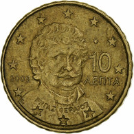 Grèce, 10 Euro Cent, 2009, Athènes, TB, Laiton, KM:211 - Grecia