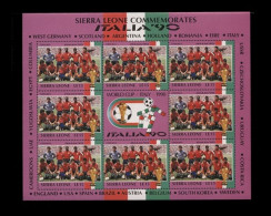 Sierra Leone, MiNr. 1437 Kleinbogen, Postfrisch - Sierra Leona (1961-...)