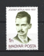 Hungary 1980 Attila Jozsef Y.T. 2725 (0) - Oblitérés
