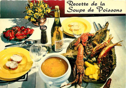 Recettes De Cuisine - Soupe De Poissons - Carte Neuve - Gastronomie - CPM - Voir Scans Recto-Verso - Ricette Di Cucina