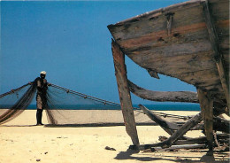 Angola - Pescador Do Tômbua, Provincia Do Namibe - Pêcheur De Tômbua, Province De Namibe.  - CPM - Carte Neuve - Voir Sc - Angola