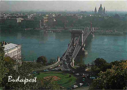 Hongrie - Budapest - Chain Bridge - Pont - Automobiles - CPM - Voir Scans Recto-Verso - Ungarn