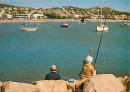 83 - Six Fours Les Plages - Les Lones - Peche à La Ligne - CPM - Voir Scans Recto-Verso - Six-Fours-les-Plages