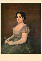 Art - Peinture - Francisco José De Goya Y Lucientes - La Femme à L'Eventail - CPM - Voir Scans Recto-Verso - Peintures & Tableaux