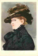 Art - Peinture - Edouard Manet - Portrait De Méry Laurent - CPM - Voir Scans Recto-Verso - Malerei & Gemälde