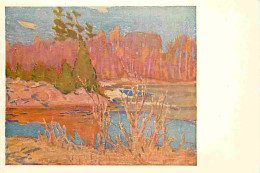 Art - Peinture - A Y Jackson - Début De Printemps - Baie Georgienne - CPM - Voir Scans Recto-Verso - Malerei & Gemälde