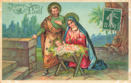 FÊTES - VŒUX - Joyeux Noël - La Nativité - Vierge Marie - Joseph - L'Enfant Jésus - Carte Postale Ancienne - Otros & Sin Clasificación