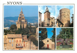 NYON La Tour Randonne Le Clocher De Le Glise St Vincent 13(scan Recto-verso) MC2410 - Nyons