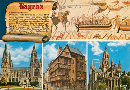 BAYEUX Tapisserie De La Reine Mathilde La Facade Sud De La Cathedrale Notre Dame 5(scan Recto-verso) MC2402 - Bayeux