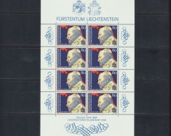 Liechtenstein, MiNr. 830 Kleinbogen, Postfrisch - Altri & Non Classificati