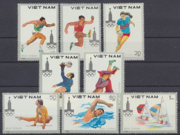Vietnam, Olympiade, MiNr. 1093-1100, Postfrisch - Viêt-Nam