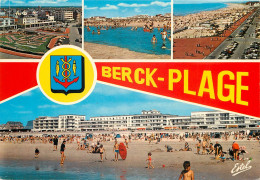 BERK PLAGE L Entonoir La Plage L Esplanade 7(scan Recto-verso) MC2455 - Berck