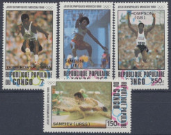 Kongo (Brazzaville), Michel Nr. 786-789, Postfrisch - Autres & Non Classés