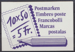 Schweiz, MiNr. MH 0-84, Postfrisch - Booklets