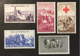 1959 - Italia - Guerra Dell'Indipendenza - Nuovi ( Mint Hinged) - A1 - 1946-60: Nieuw/plakker