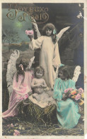 FÊTES - VŒUX - Joyeux Noël - Anges - Enfants - Carte Postale Ancienne - Otros & Sin Clasificación