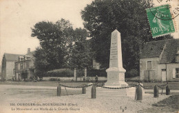 D4463 Ourouër Les Bourdelins Le Monument Aux Morts - Altri & Non Classificati