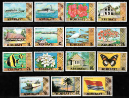 1980/81 Kiribati Ordinary Definitive Flags MNH** Tr140 - Otros & Sin Clasificación