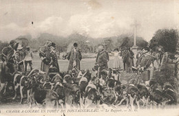 Fontainebleau * Chasse à Courre En Forêt * Le Rapport * Meute De Chien * Vénerie - Fontainebleau