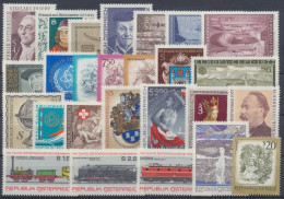 Österreich, MiNr. 1540-1565, Jahrgang 1977, Postfrisch - Full Years