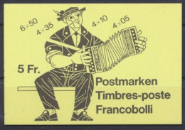 Schweiz, MiNr. MH 78, Postfrisch - Booklets