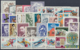 Österreich, MiNr. 1474-1505, Jahrgang 1975, Postfrisch - Full Years