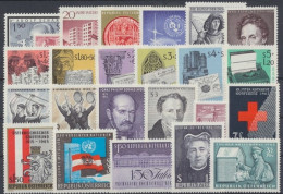 Österreich, MiNr. 1177-1200, Jahrgang 1965, Postfrisch - Ganze Jahrgänge
