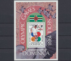 Dominica, Michel Nr. Block 128, Postfrisch - Dominique (1978-...)